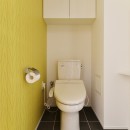N邸＿ブルーが映えるナチュラル＆シンプルスタイルの写真 トイレ