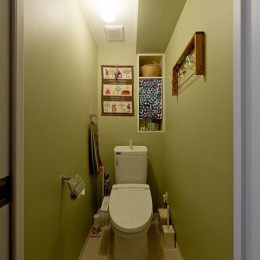 自然体に暮らすリノベーション (トイレ)