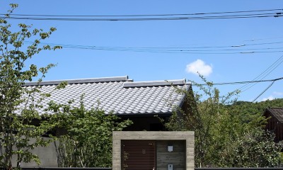 山隈の家 (門)