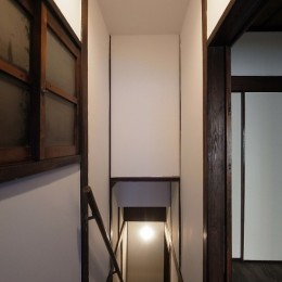 築60年　下町町屋の耐震改修 (2階　階段室)