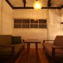 【茨木市 店舗】築80年の古民家を居心地良いカフェにリノベーションの写真 カフェ 2階席