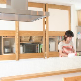 キッチン (【箕面市】自然をふんだん取り込んだ注文住宅)