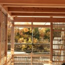 岐阜の石場建て［工事中］の写真 荒壁の竹小舞下地