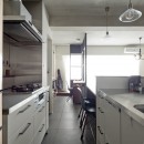 ブリティッシュスタイルな家の写真 キッチン