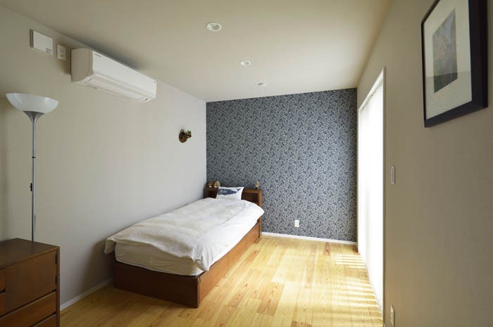 ベッドルーム事例：2階の寝室（耐震ｘ温熱ｘスケルトンリフォーム）