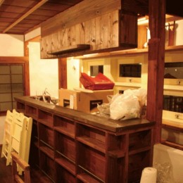 【摂津市 店舗】純和風の古民家の特長を最大活用しリノベーション (2階カフェ)
