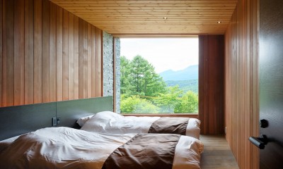 太陽の森山荘 (寝室)