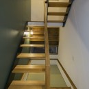 『稲葉の家』の写真 階段、書斎