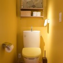 習志野市Fさんの家の写真 カラフルなトイレ