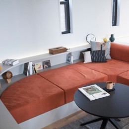 mellow lounge-家具を含めてトータルでコーディネート。エリアを絞った一戸建てリノベーション