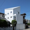 長居東の住宅 / House in Nagai-higashiの写真 外観（北東側より見る）