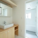 長居東の住宅 / House in Nagai-higashiの写真 1階 洗面室