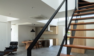 結崎の住宅 / House in Yuzaki (階段)