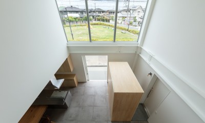 結崎の住宅 / House in Yuzaki (2階 吹抜)