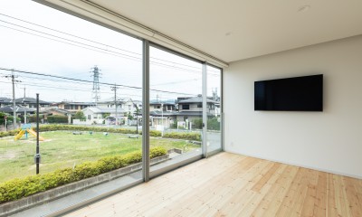結崎の住宅 / House in Yuzaki (2階 主寝室)