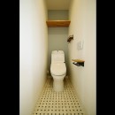 ホワイトクロス×オークフローリングでナチュラル空間に。の写真 トイレ