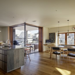 House-H Renovation / 築40年木造住宅のリノベーション-ダイニングキッチン