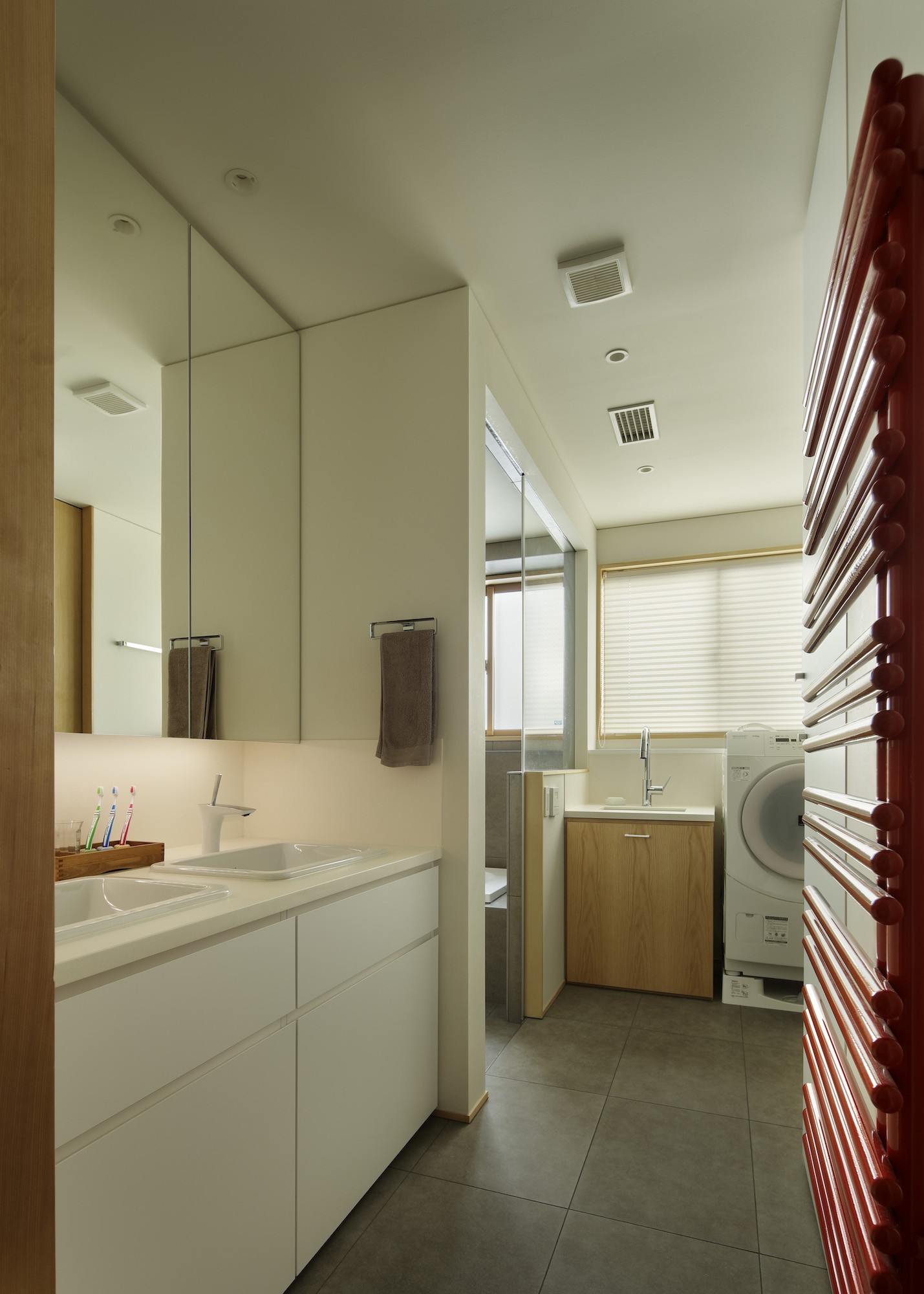 バス/トイレ事例：洗面所（House-H Renovation / 築40年木造住宅のリノベーション）