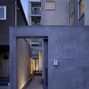 中野のSOHO / ツーバイフォー住宅のリノベーションの写真 アプローチ
