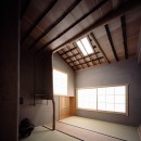 椿庵　― 茶室のある旗竿敷地の住宅 ―の写真 ２畳中板の茶室