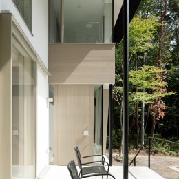 062m-house in 軽井沢 (玄関ポーチ)