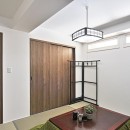 リフォームで、持続可能な住居への写真 寝室
