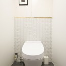S邸-素材選びにこだわって、シンプルな家が個性的にの写真 トイレ