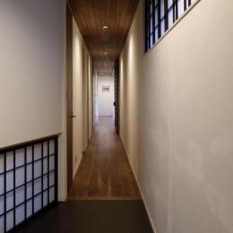 061軽井沢Hさんの家 (廊下)