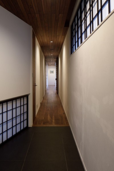 廊下 (061軽井沢Hさんの家)