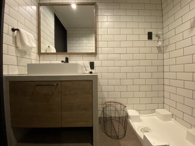 洗面室 (Brooklyn Style　〜大好きな自転車と暮らす家)