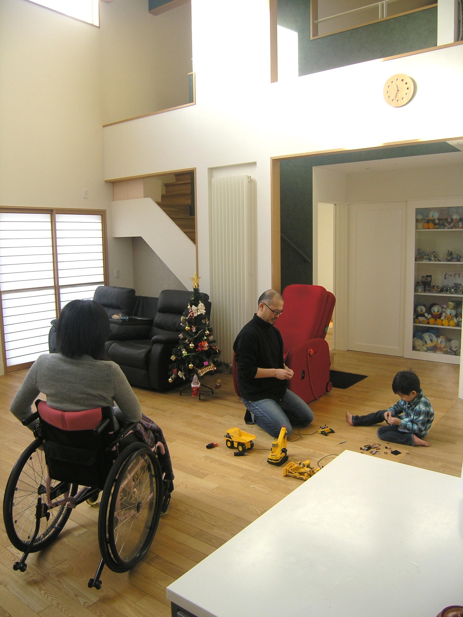 リビングダイニング事例：「車椅子対応住宅」　－モビリティハウスの試み－（「車椅子対応住宅」　－モビリティハウスの試み－）