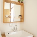 大阪府Ｍさん邸：古い一軒家がフレンチカジュアルな広々ＬＤＫにの写真 オリジナル洗面台