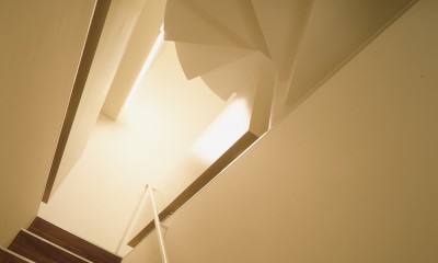 経堂の住宅 (階段)
