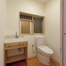 大阪府Ｓさん邸：中古リノベーションで開放感のある個性的な空間にの写真 トイレ
