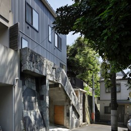 東五反田の住宅/ 空き家木造住宅のリノベーション (外観)