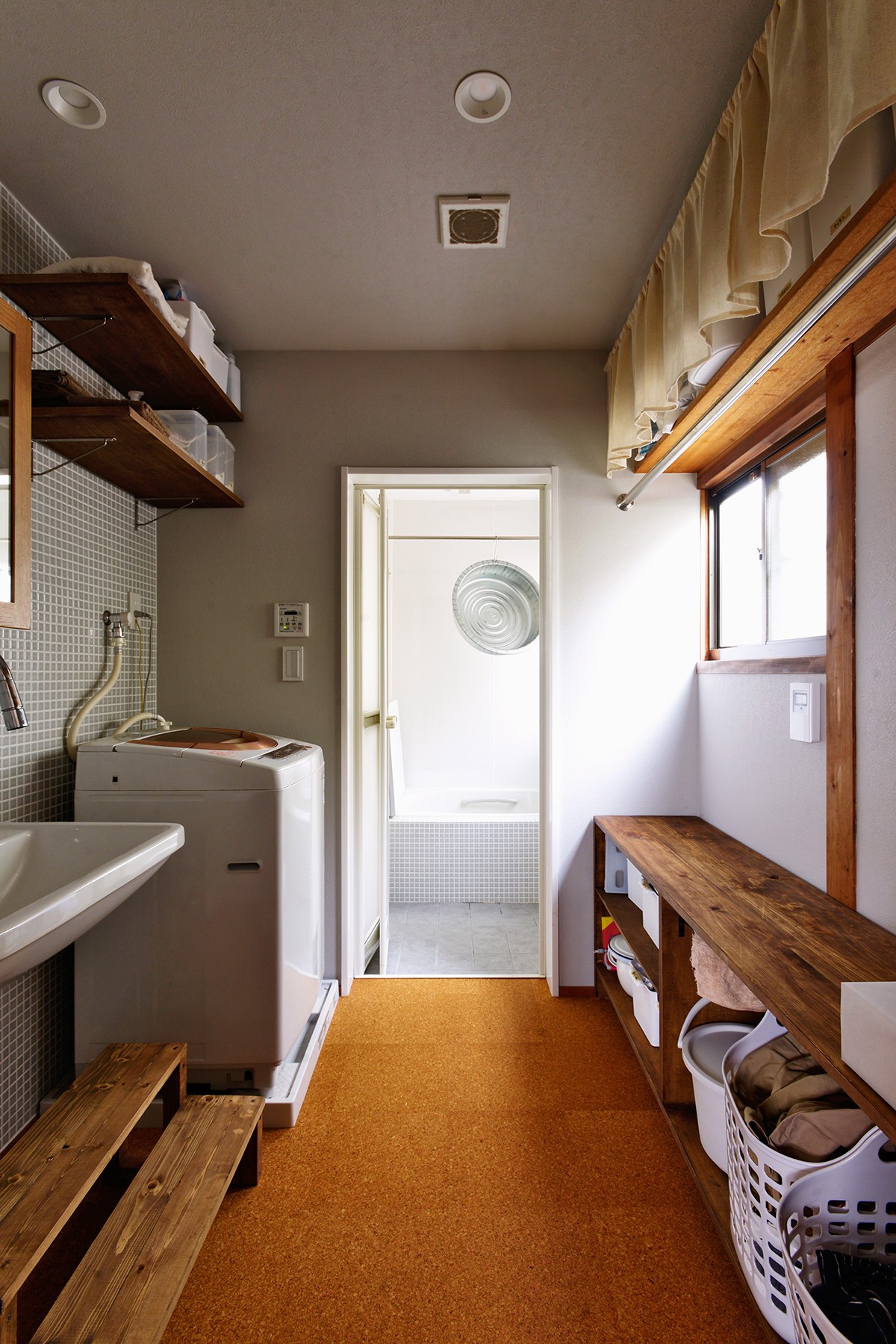 バス/トイレ事例：浴室もヴィンテージ感たっぷり（川崎市H様邸 ～レトロに家を育む～）