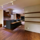 sabai  上質な大人の空間に仕上げる隠れ家のようなマンションリノベの写真 ダイニングキッチン2