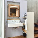 学芸大学 S邸 マンションリノベーションの写真 洗面スペース