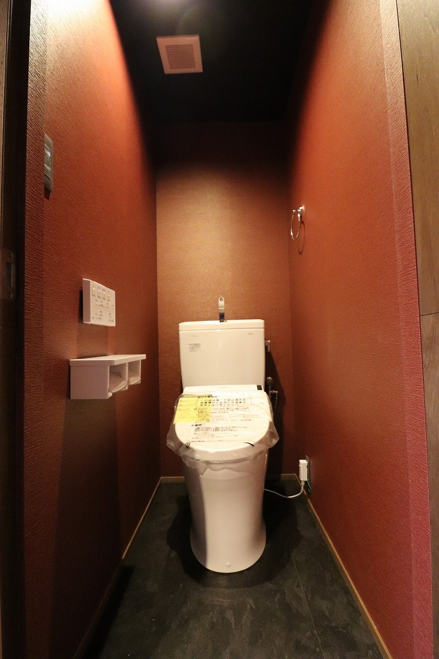 バス/トイレ事例：トイレ（ヴィンテージシックな大人のリノベーション）