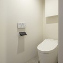 美的感性をくすぐるリノベーション｜つかず離れずのDINKSライフの写真 トイレ