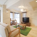 大阪府Kさん邸：カフェのようなおしゃれな、私テイストの部屋にの写真 くつろぎリビング