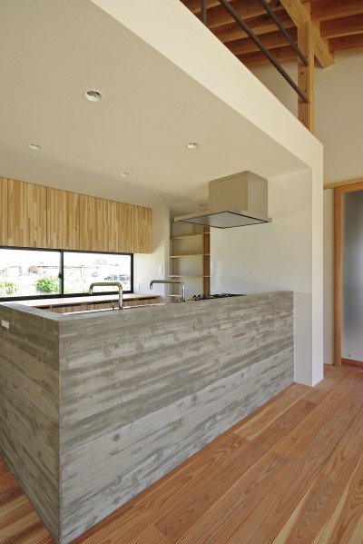 キッチン 台所 キッチンの主な素材 コンクリート のリノベーション 注文住宅 施工事例写真 Suvaco スバコ