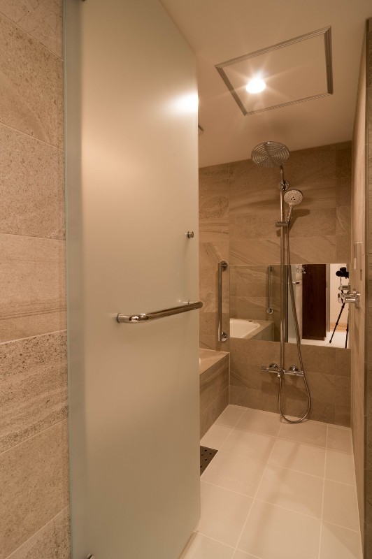 バス/トイレ事例：浴室（高級マンションのリノベーション〜高台のフレンチシックな家）
