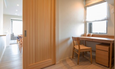 Residence / Harumi, Tokyo : 01 (書斎)
