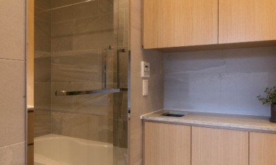 洗面＆バスルーム｜プレミアムヴィンテージマンションのリノベーション