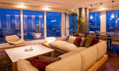 Luxury Residence / Toranomon, Tokyo : 01 (リビングダイニング)