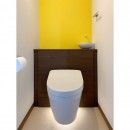 マンション水回りのリノベーション～間接照明でつくるリラックス空間の写真 トイレ