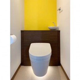 マンション水回りのリノベーション～間接照明でつくるリラックス空間 (トイレ)