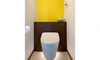 トイレ｜マンション水回りのリノベーション～間接照明でつくるリラックス空間