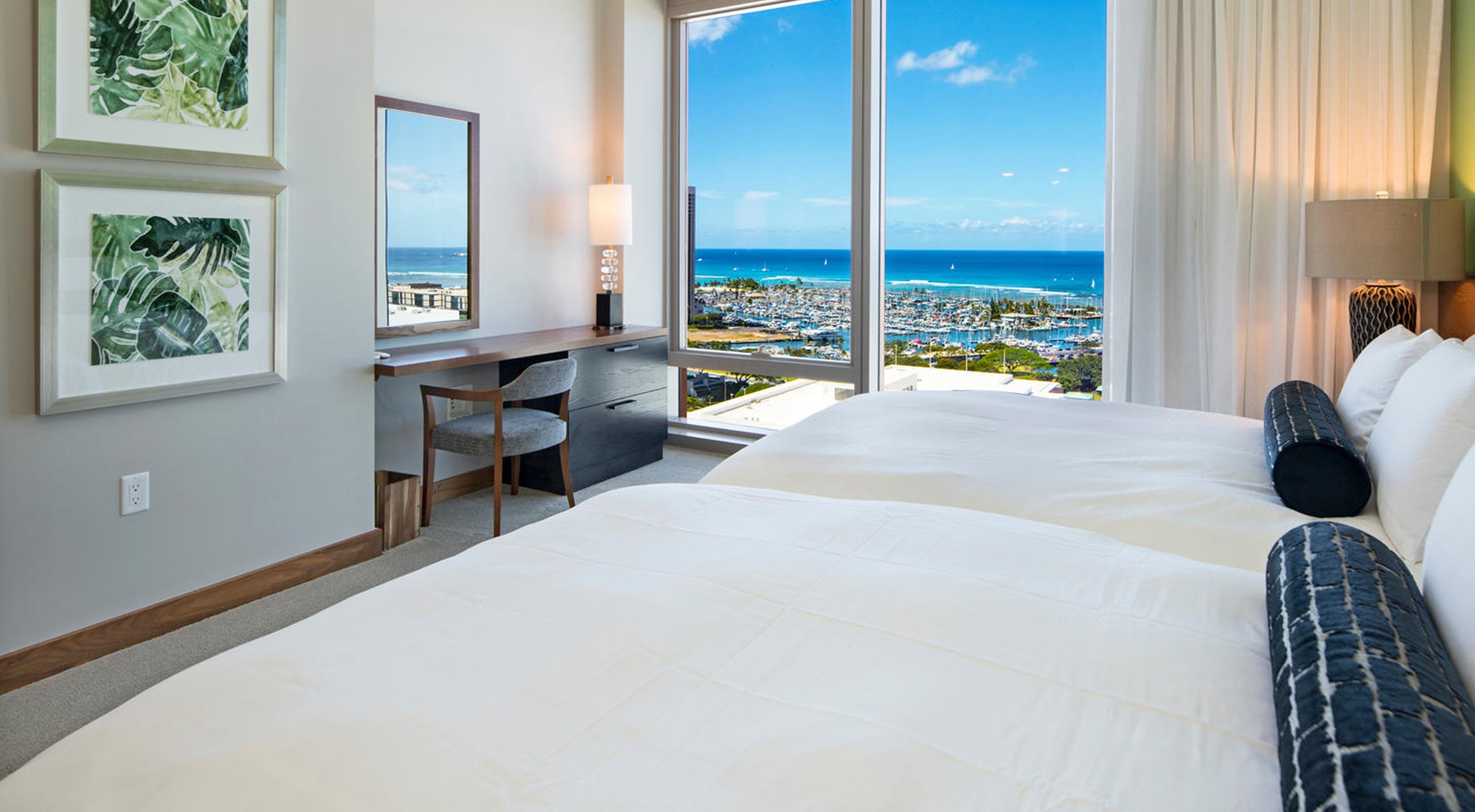 ベッドルーム事例：ベッドルーム（Luxury Condominium / Honolulu, Hawaii : 03）